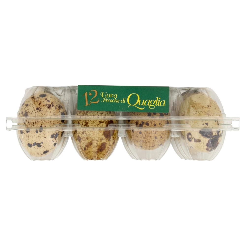 12 Uova Fresche di Quaglia